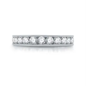 1 CTW Diamond Anniversary Ring in 10KT White Gold