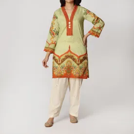 1PC- Digital Printed Lawn Shirt PS3140