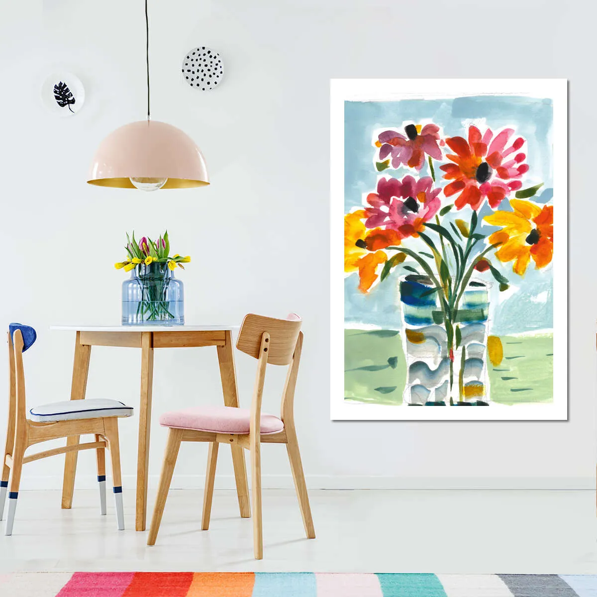 A Floral Gift Wall Art