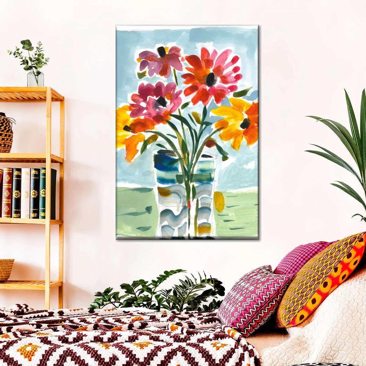 A Floral Gift Wall Art