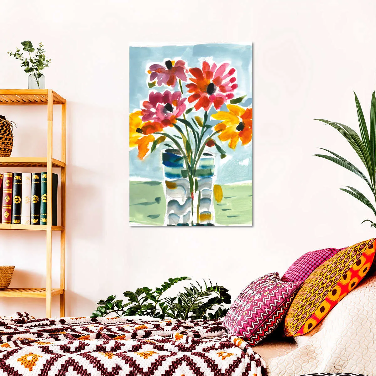 A Floral Gift Wall Art