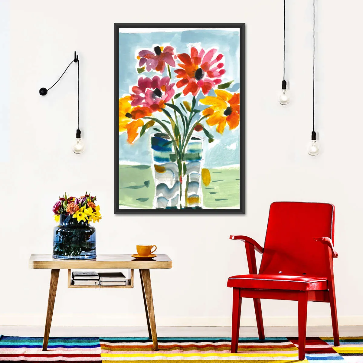 A Floral Gift Wall Art