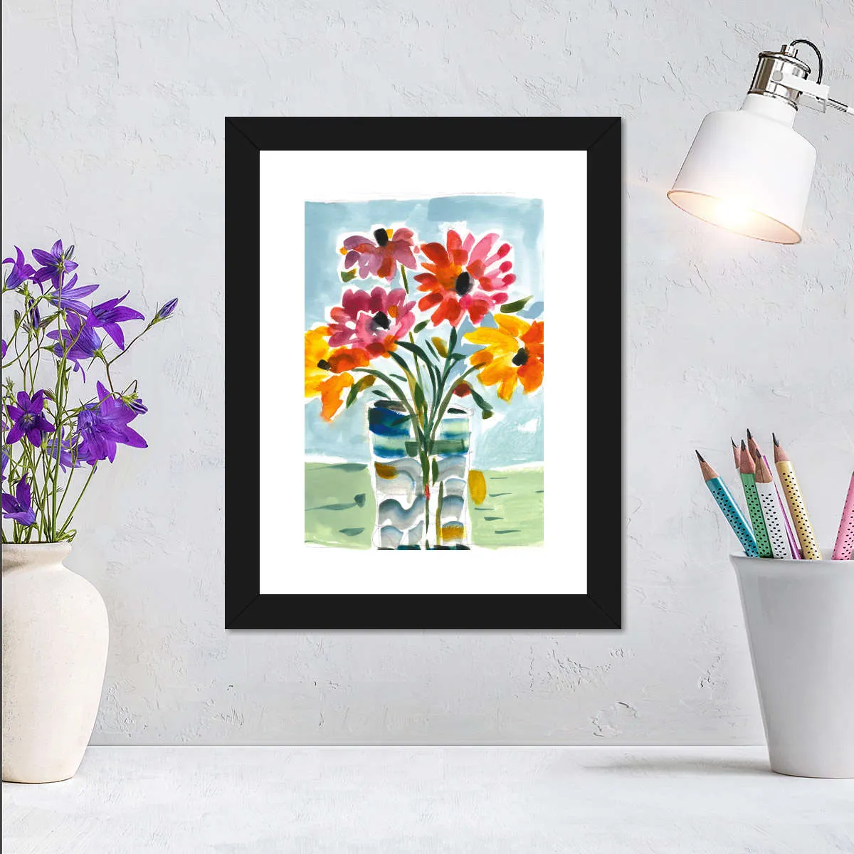 A Floral Gift Wall Art