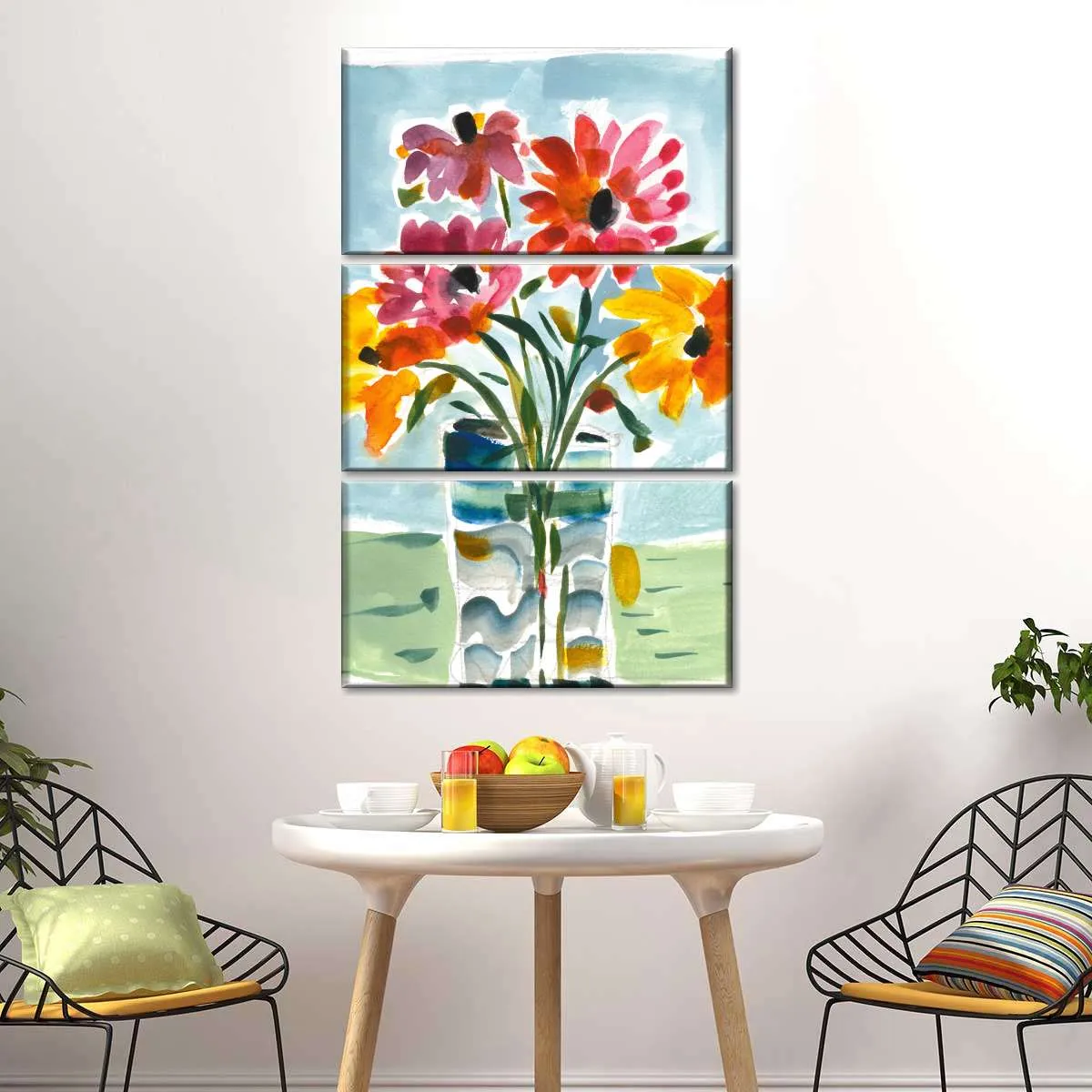 A Floral Gift Wall Art