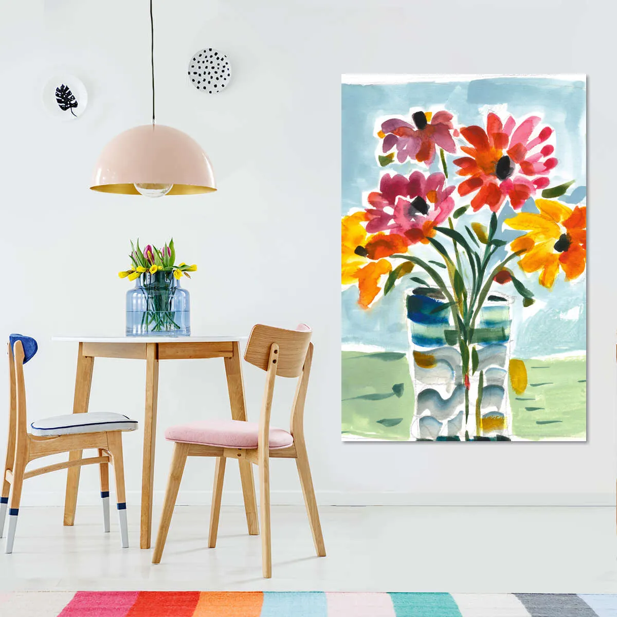 A Floral Gift Wall Art