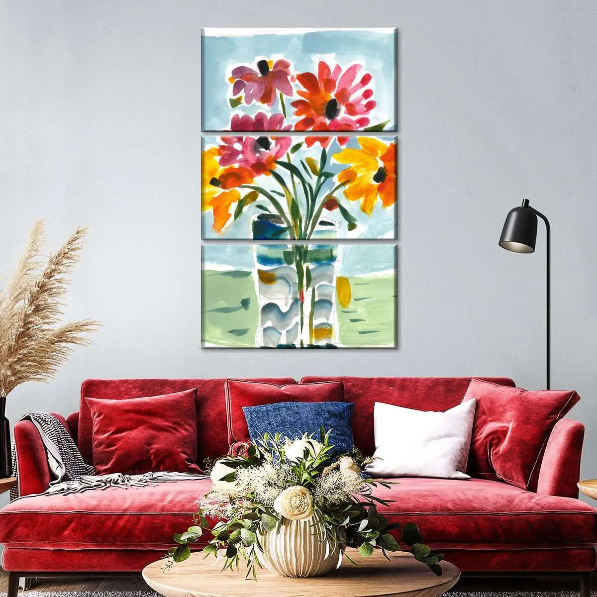 A Floral Gift Wall Art