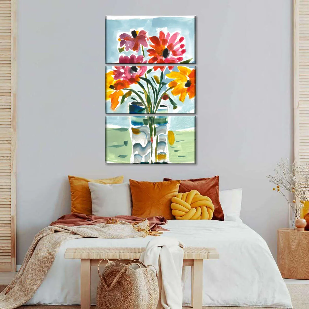 A Floral Gift Wall Art