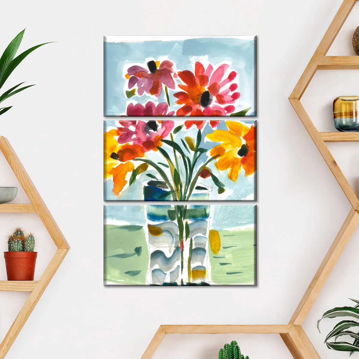 A Floral Gift Wall Art