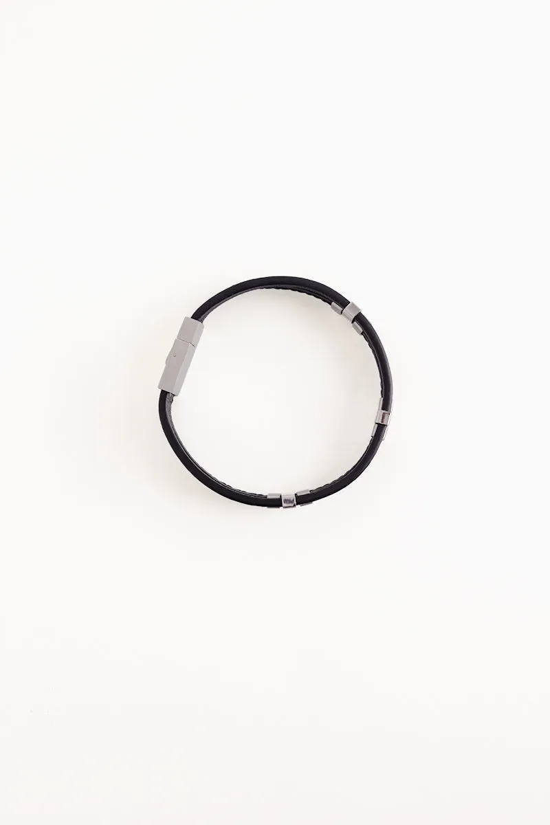 Abstract Trio Metal Bracelet