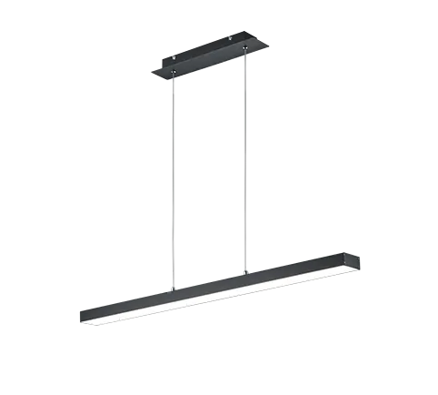 Agano LED Linear Pendant - Matt Black