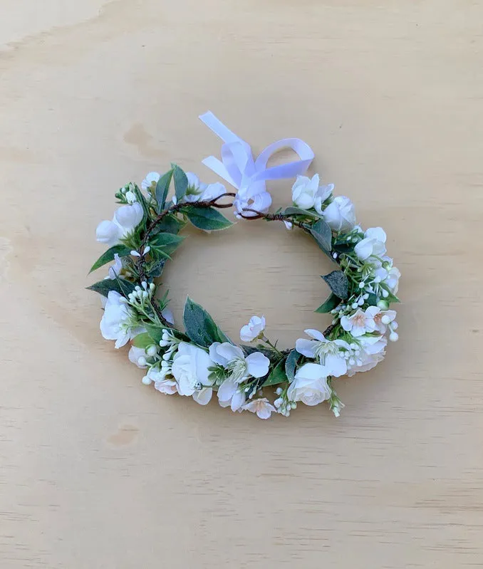 Allegra Girls White Flower Crown