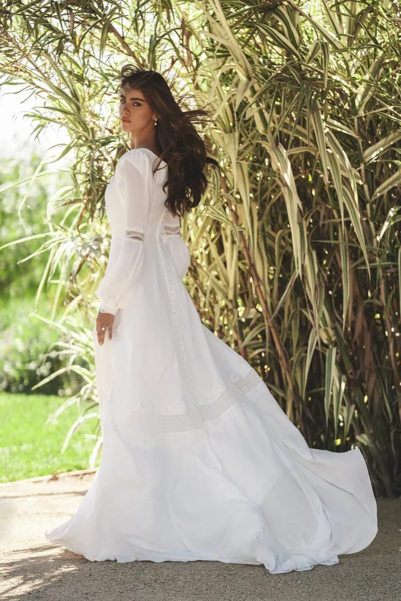 Stunning Allure Bridals Modest Dress M727 in Ivory for Elegant Occasions