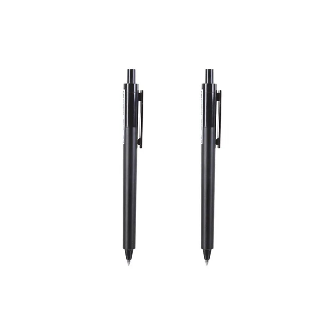 Aluminium Black Penholder Gel Pen 0.5mm