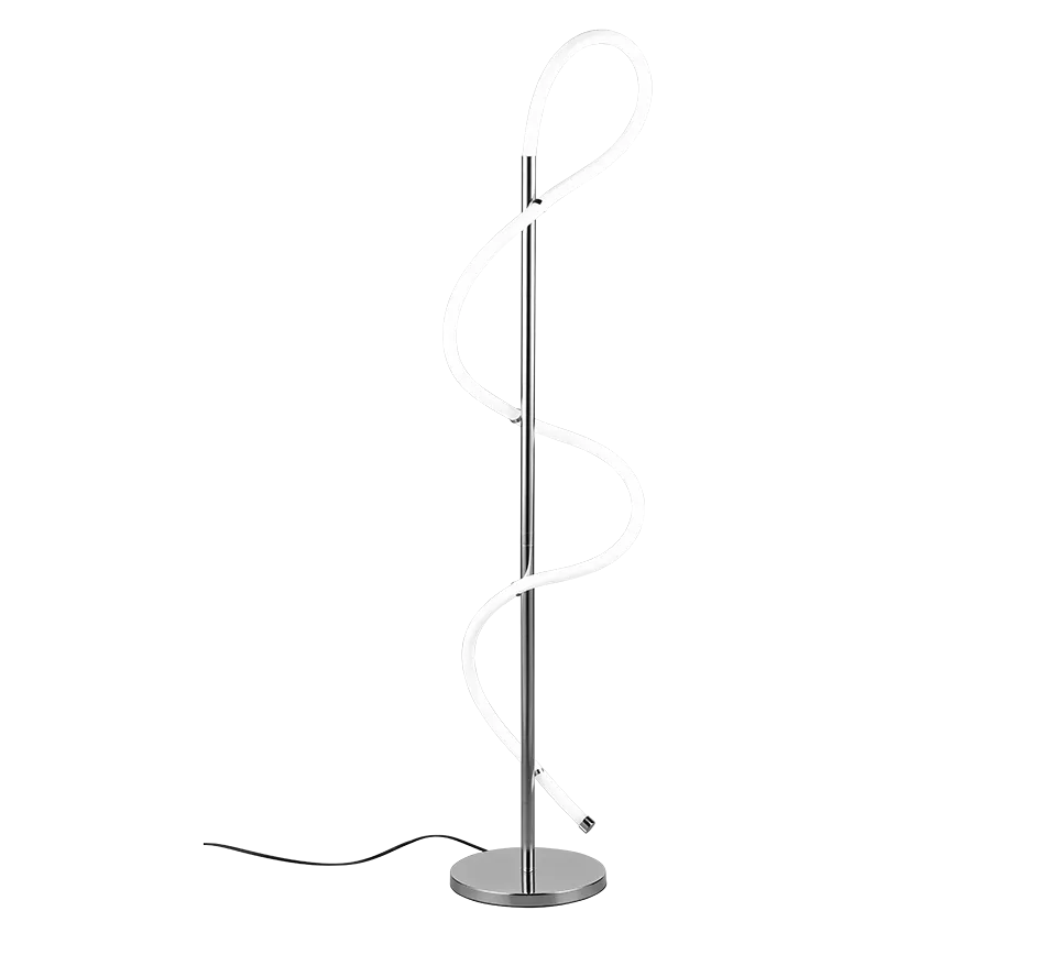 Argos Modern LED Floor Lamp - Chrome