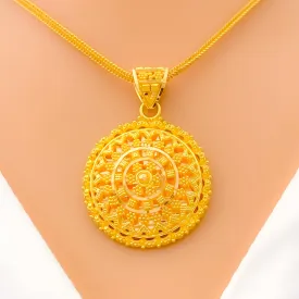 Attractive Mandala Pendant Set