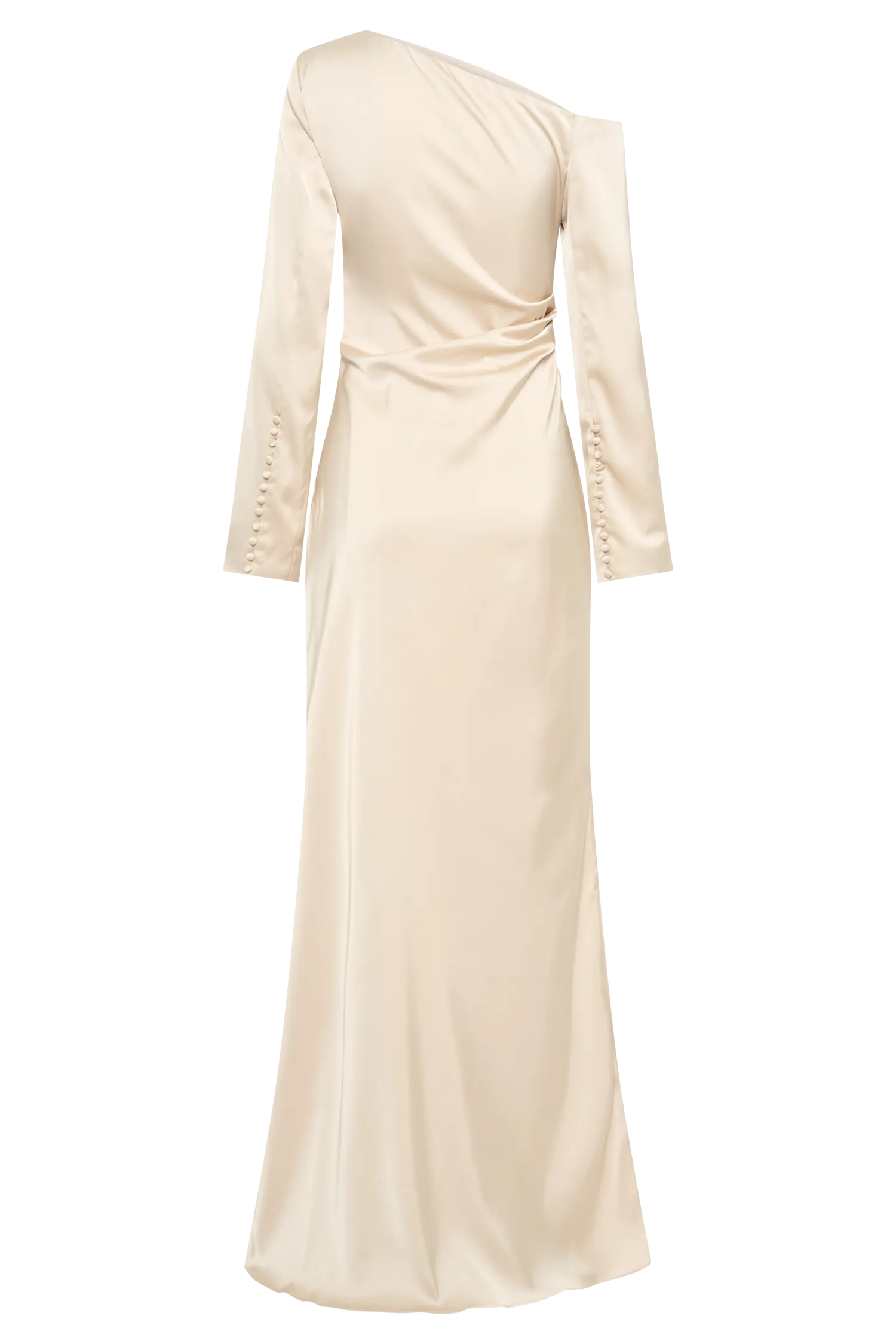 Avery Long Sleeve Maxi Dress - Gold