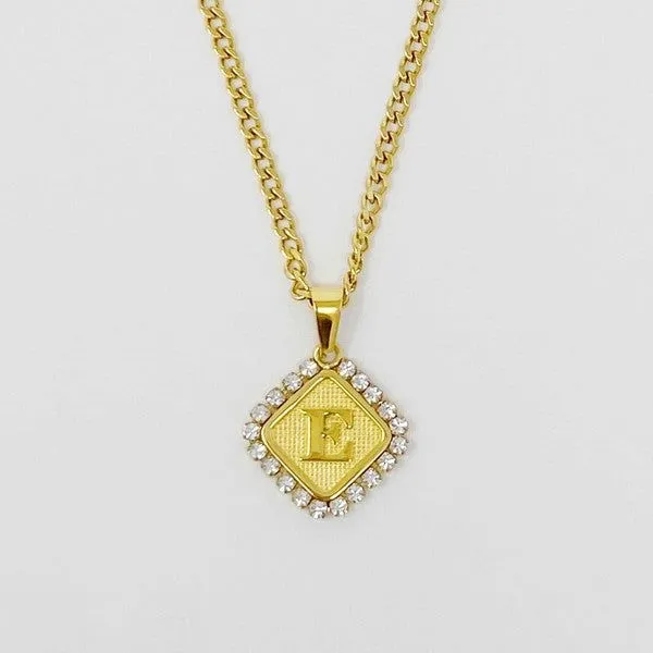 Aztec Delight Initial Necklace