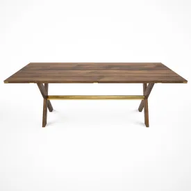 Barnsdall Picnic Table (With Brass)