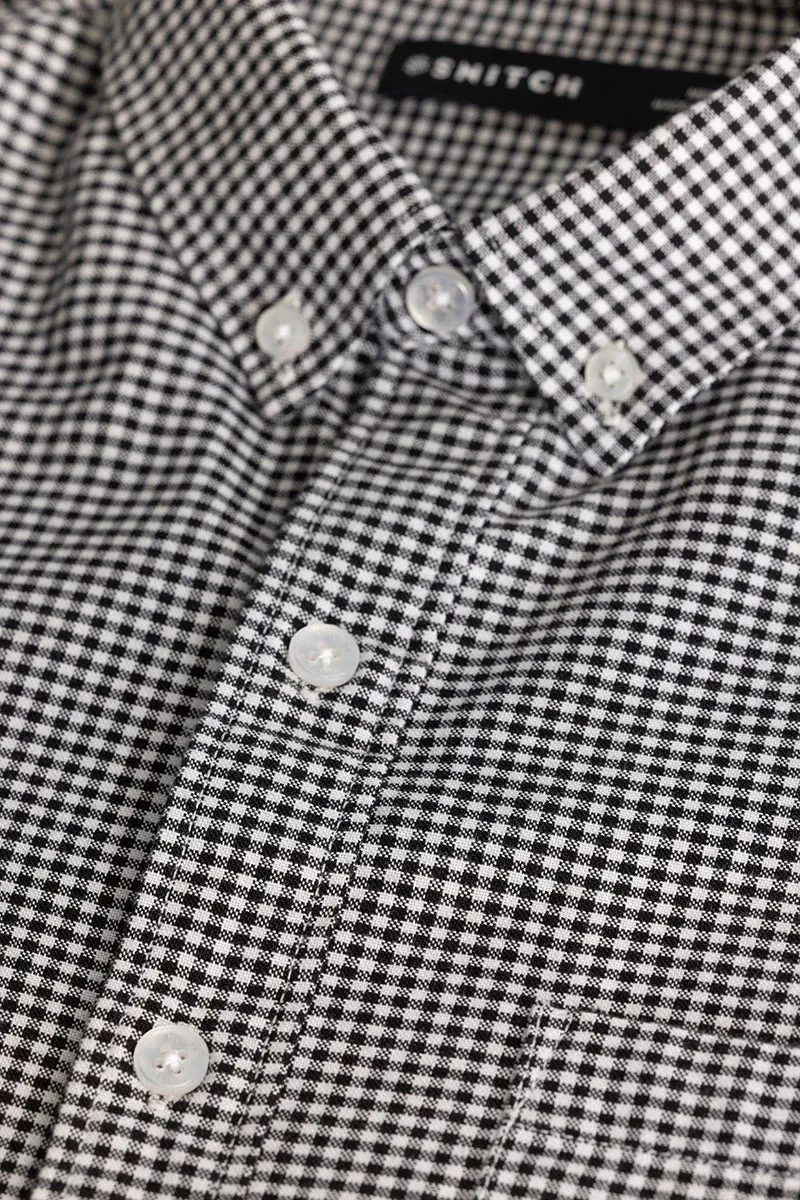 Black Oxford Checks shirt