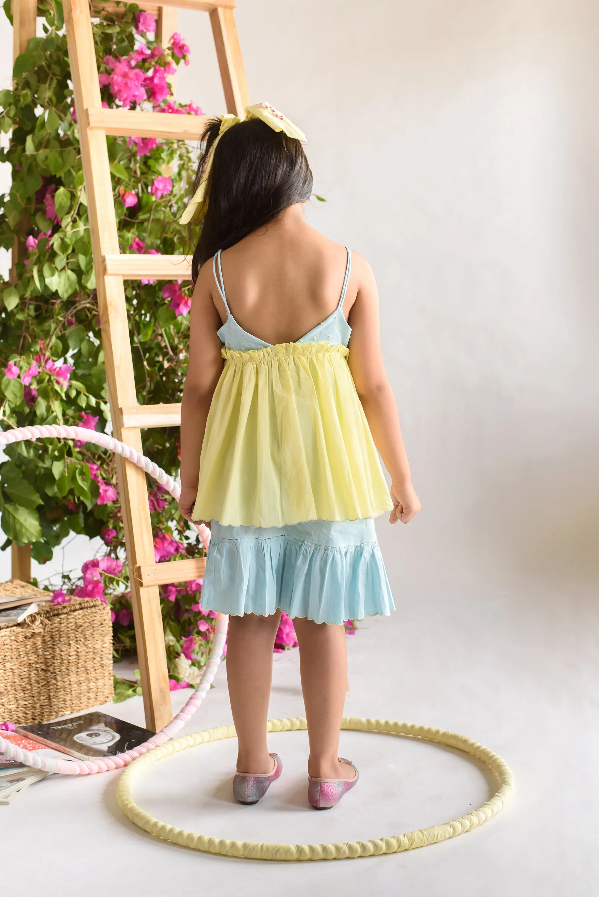 Blooming Pip- Organic Cotton Dress For Girls