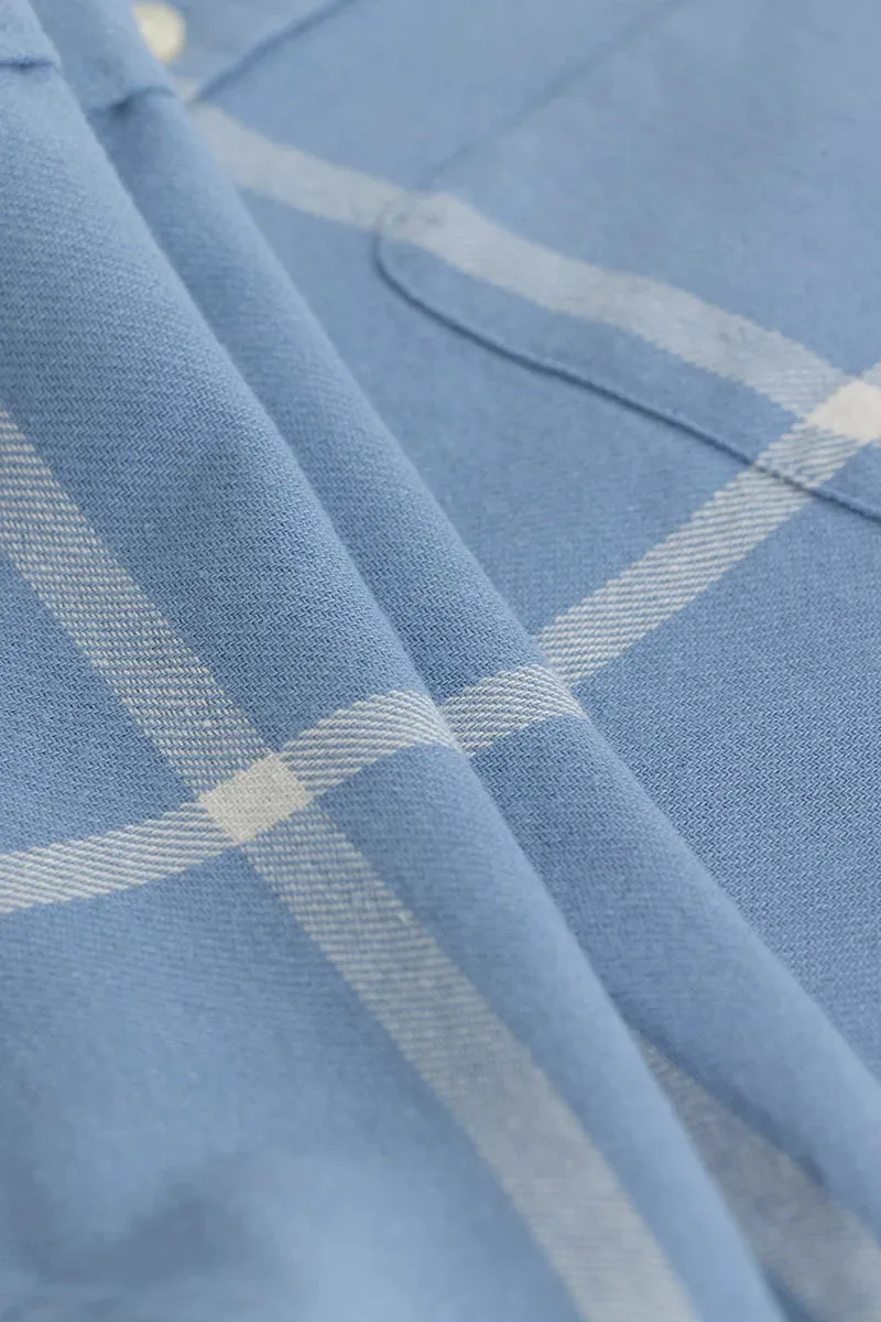 Blue Checks Oxford Shirt