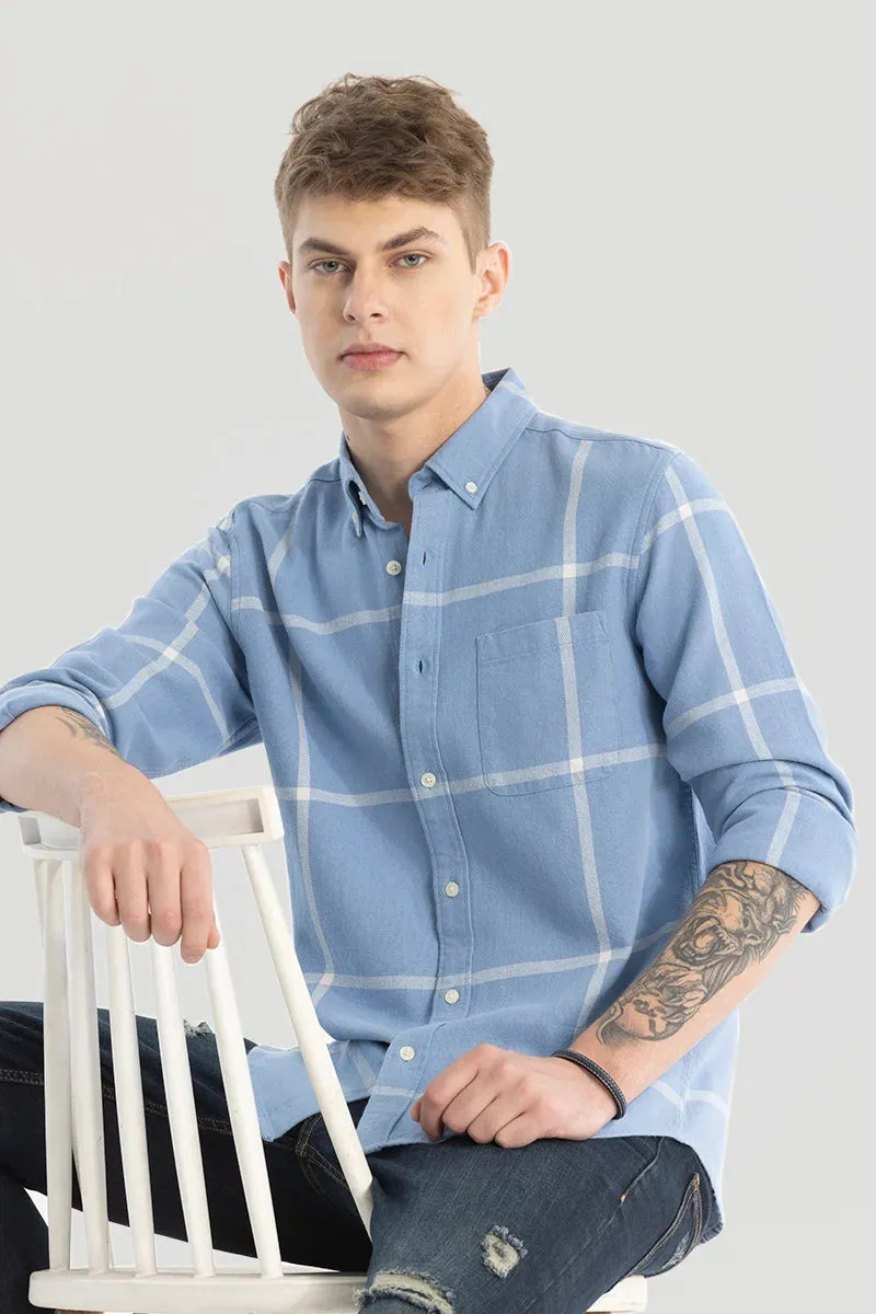 Blue Checks Oxford Shirt