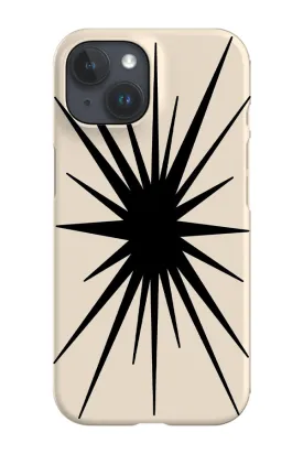 Bohemian Abstract Star Phone Case (Cream)