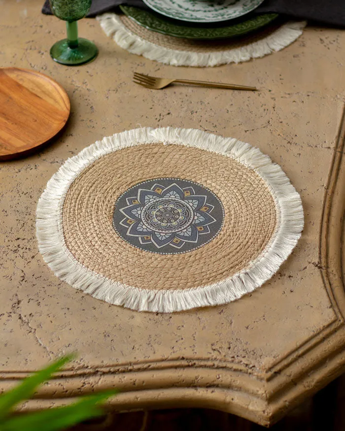 Bohemian Mandala Placemat - Cameo