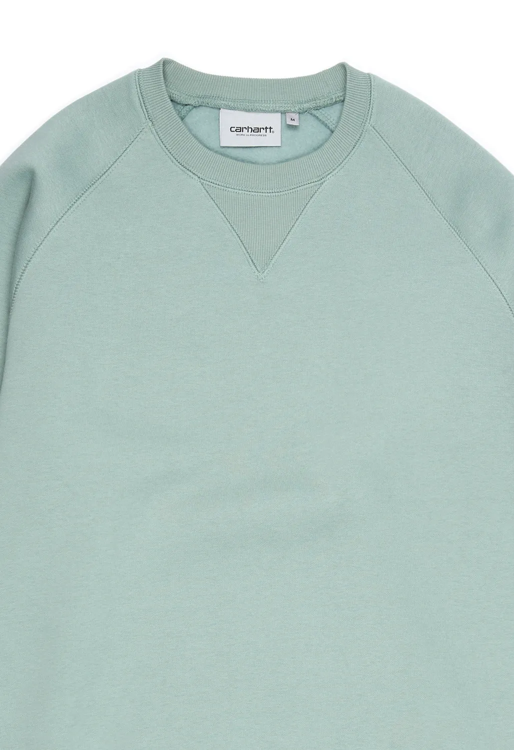 Carhartt WIP Men's Chase Sweat - Glassy Teal/Gold