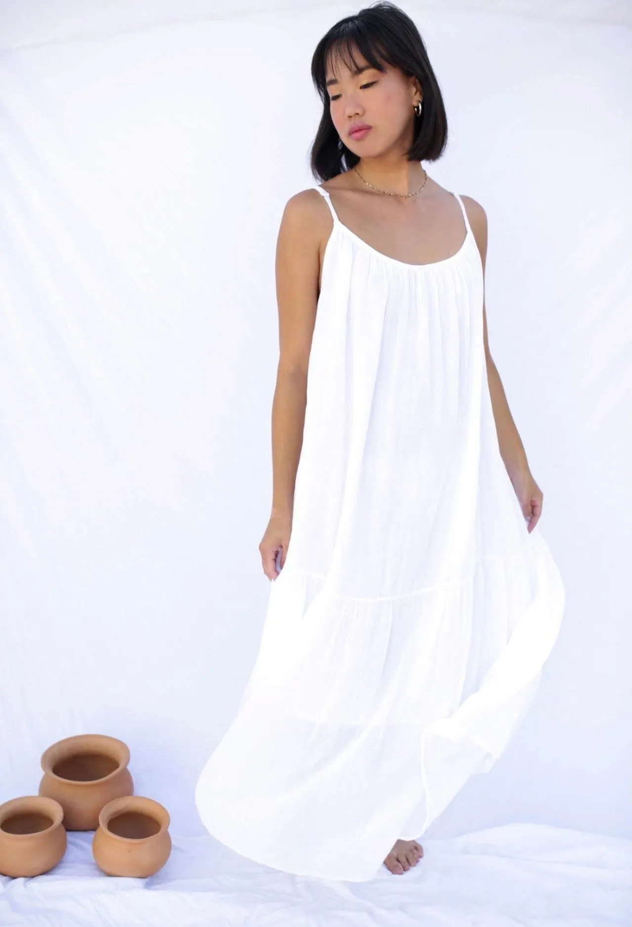 CC - Lyla Cotton Gauze dress