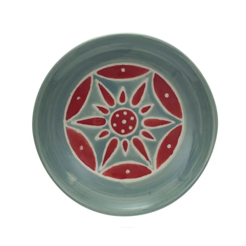 Cheerful Christmas Ornament 5" Plates