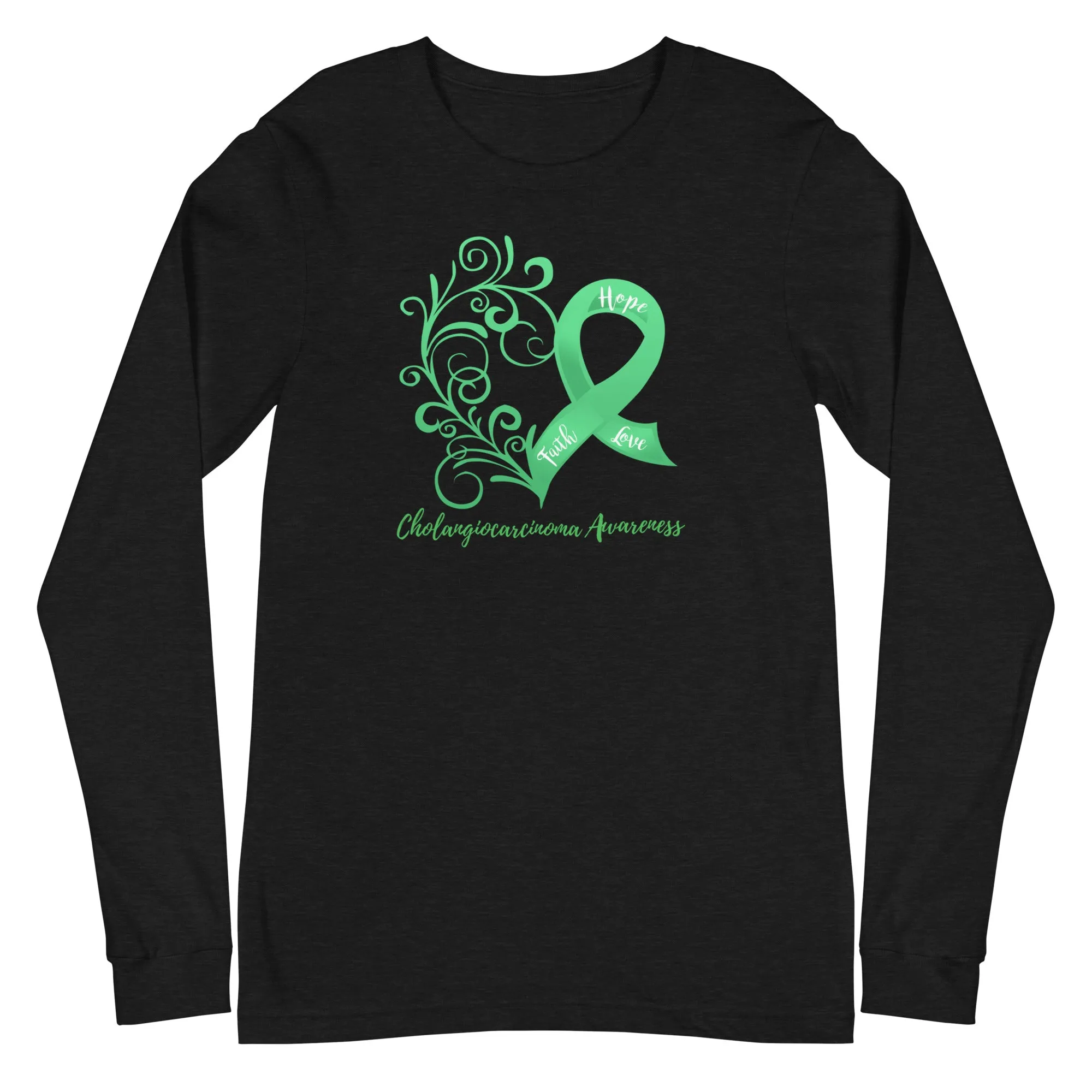 Cholangiocarcinoma Awareness Long Sleeve Tee - Several Colors Available