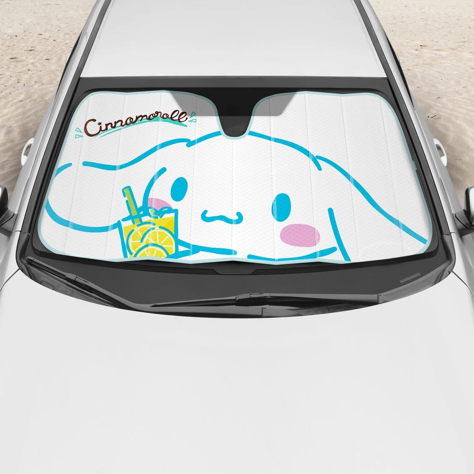 Cinnamoroll Car Sun Shade (Lemon Chill)