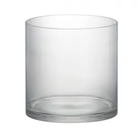 Clear Glass Cylinder Vase