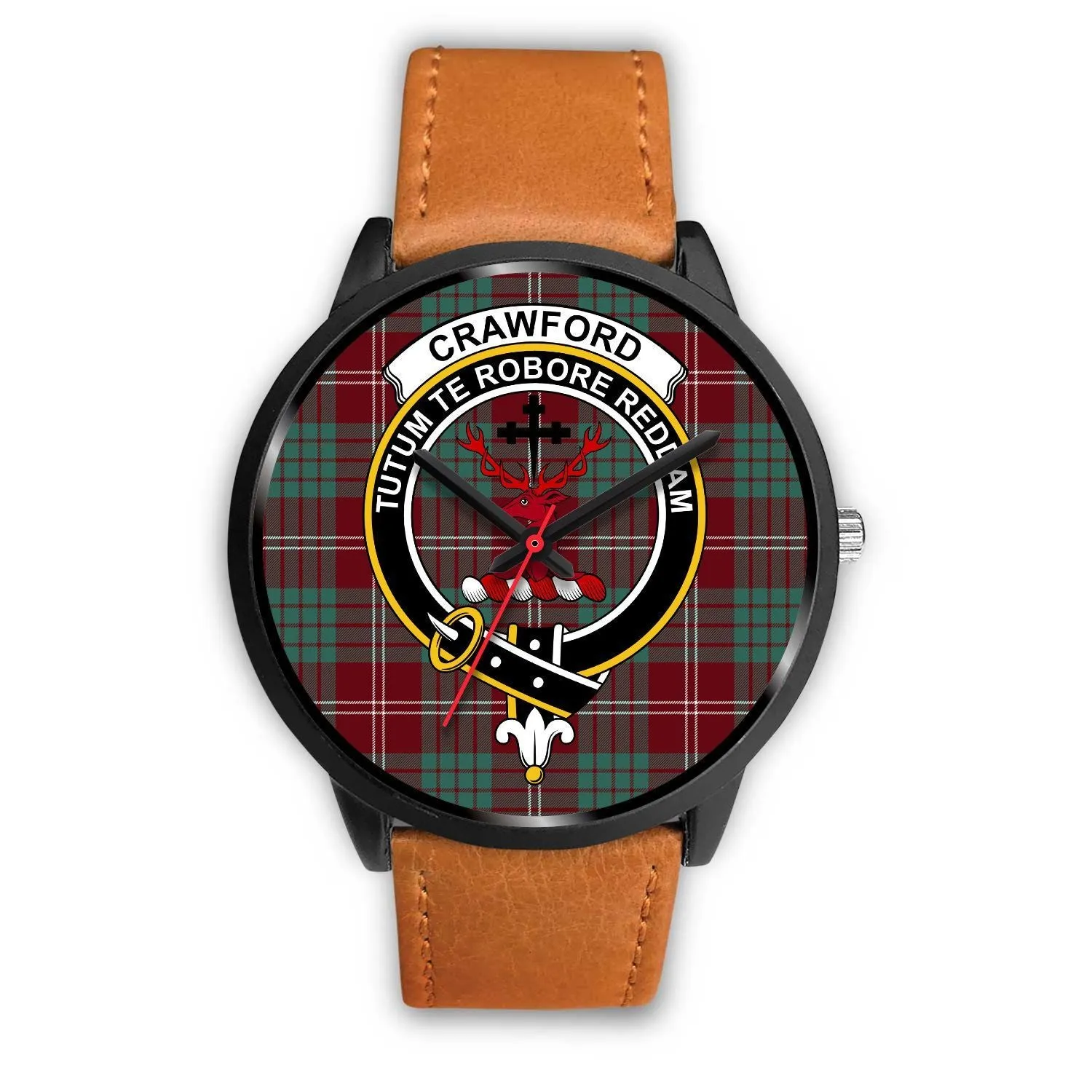 Crawford Modern Clan Badge Tartan Black Watch