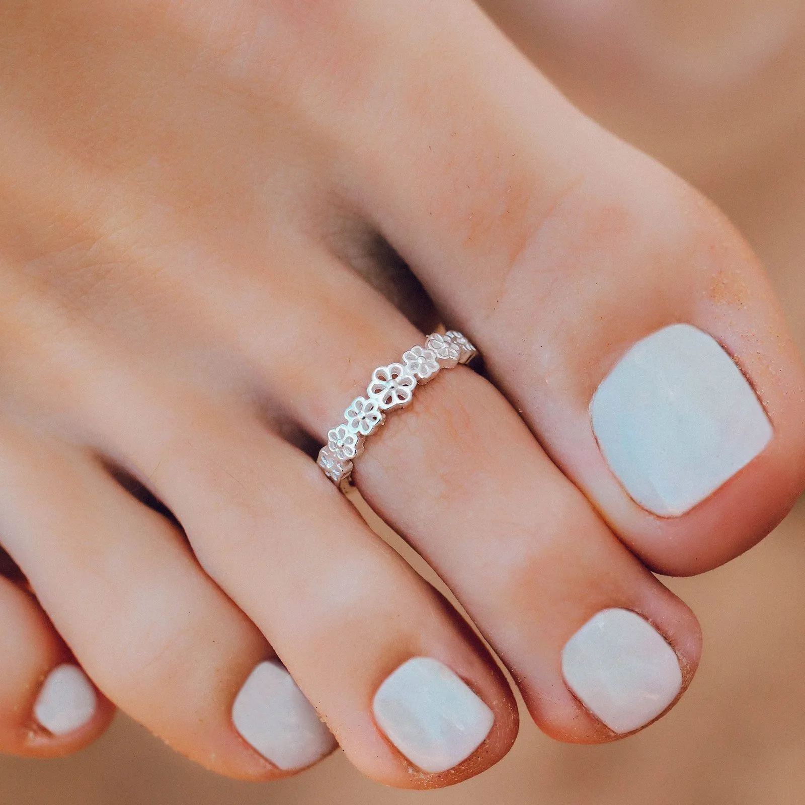 Daisy Toe Ring