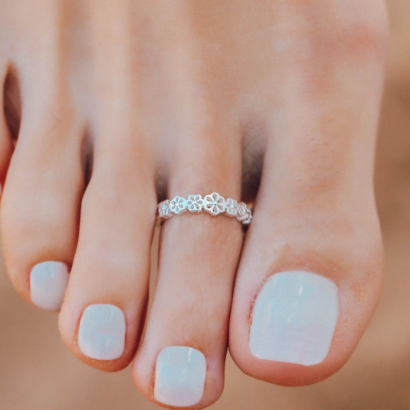 Daisy Toe Ring