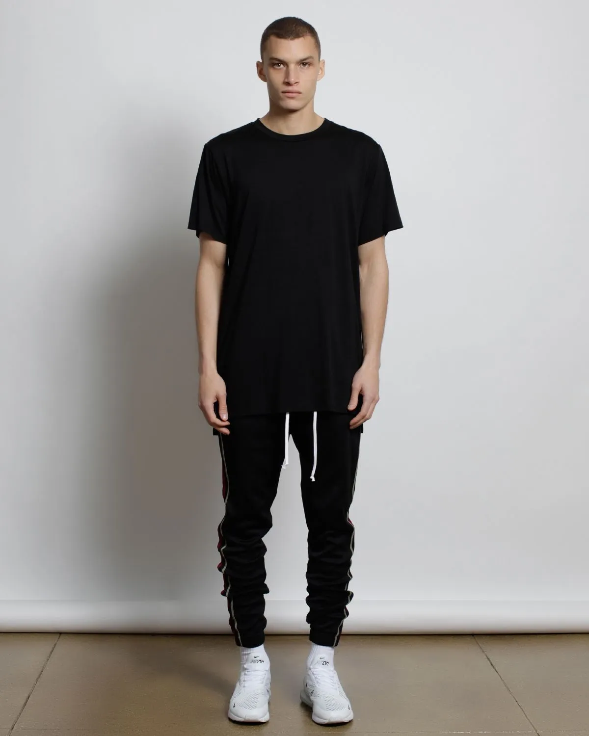 Dawson Long Tee With Side Detail Logo