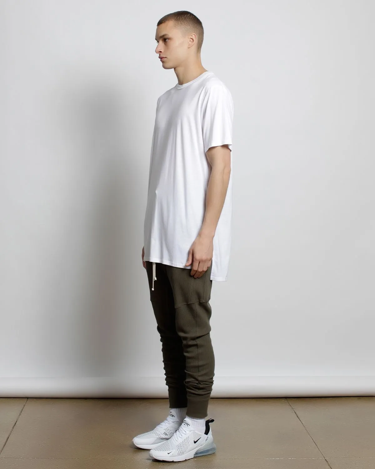 Dawson Long Tee With Side Detail Logo