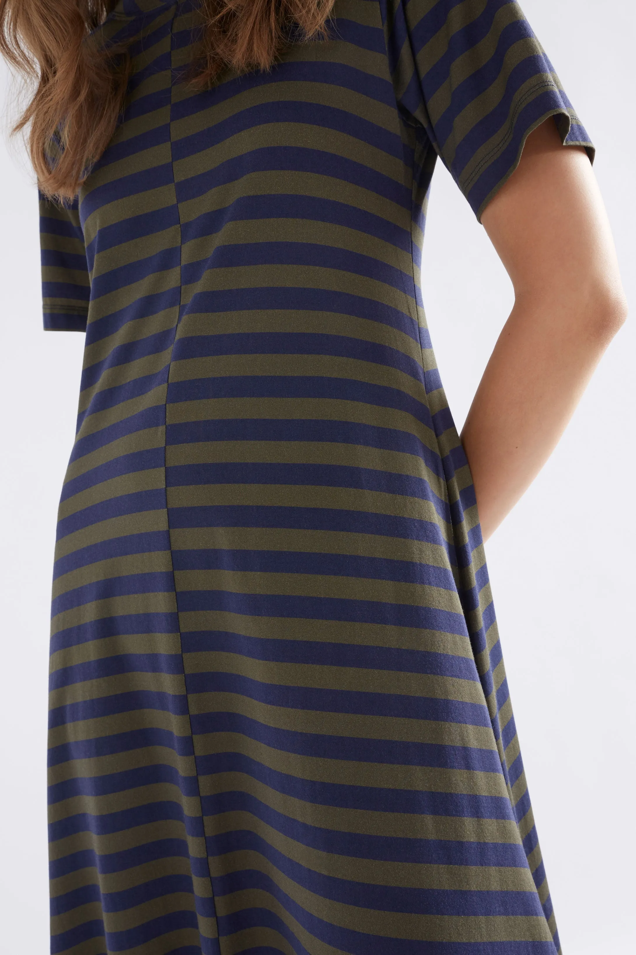 Dega Stripe Tshirt Dress