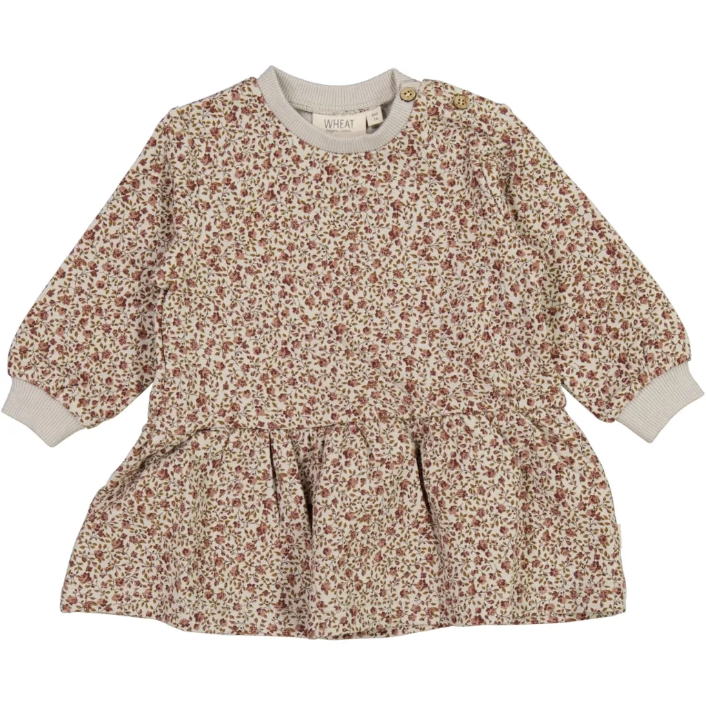 Dress Zenia - morning dove flowers