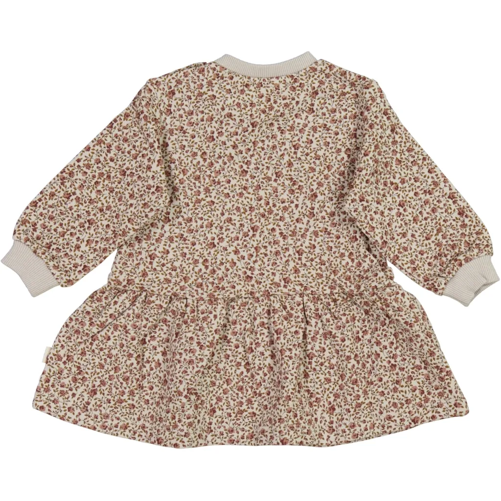 Dress Zenia - morning dove flowers