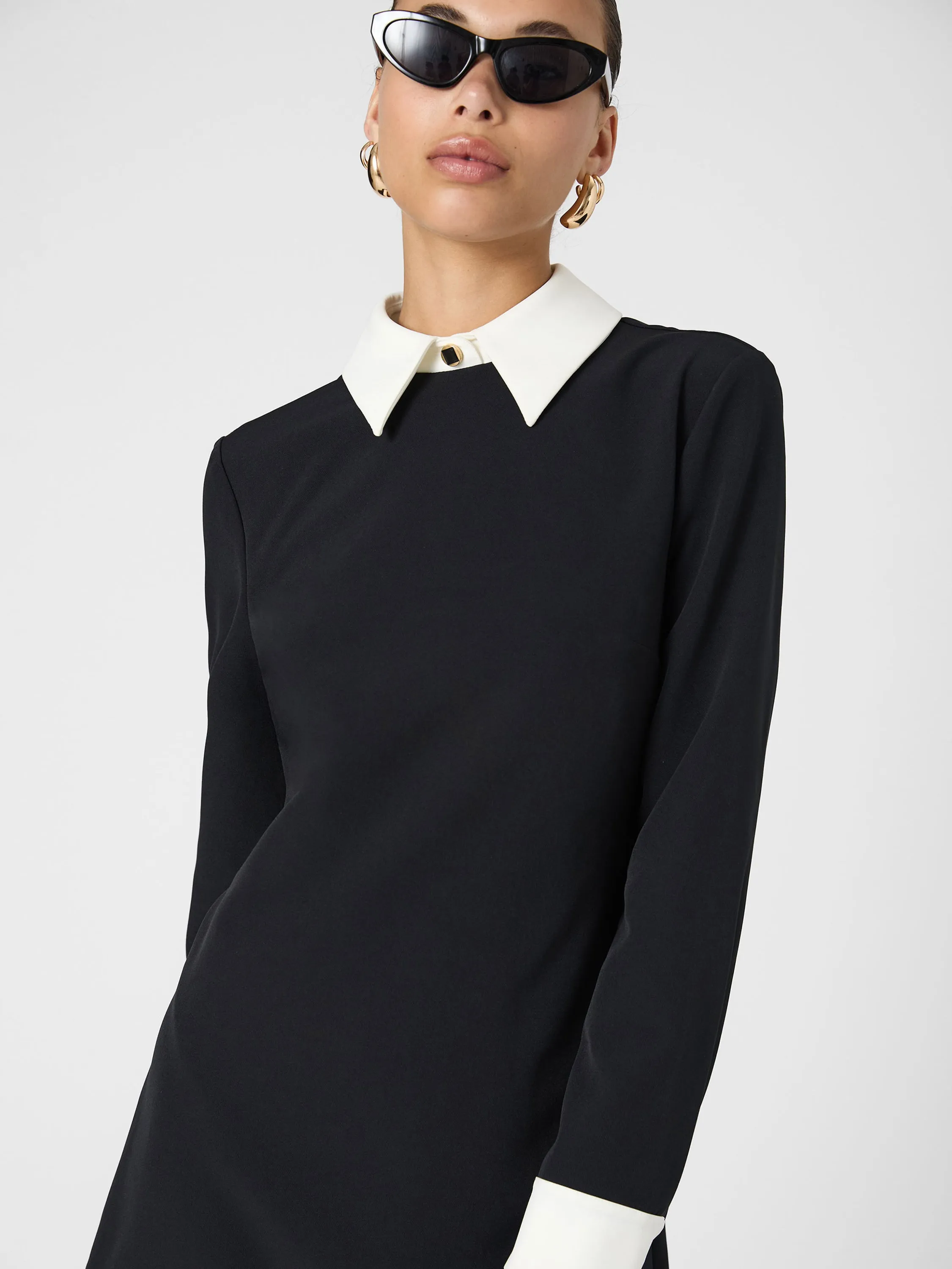 Echo Long Sleeve Collared Dress