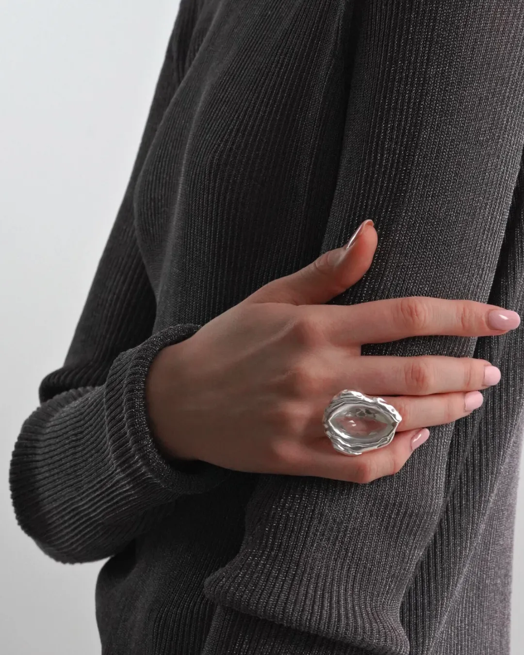 Elle Silver Ring