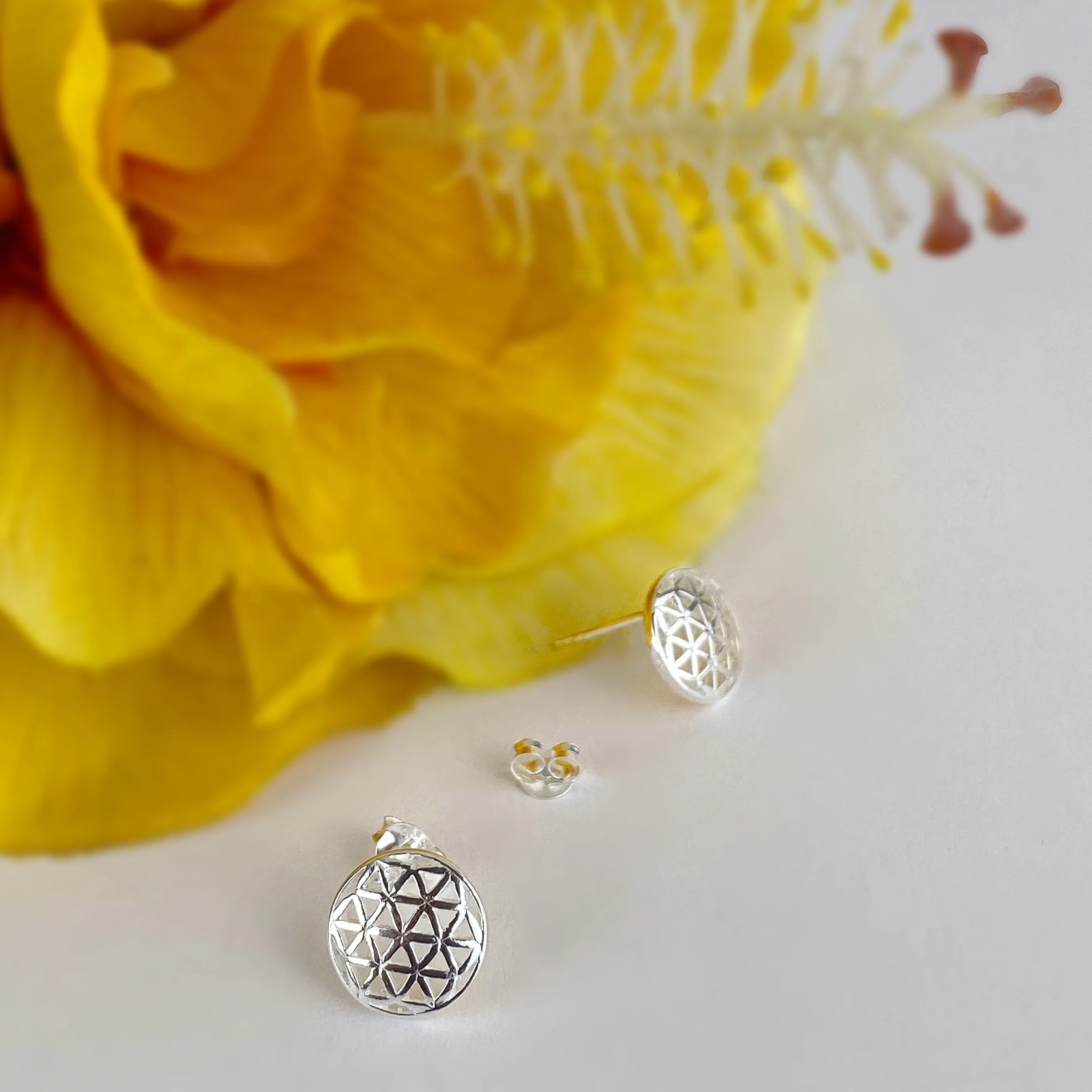 Flower Of Life Earrings - VE567