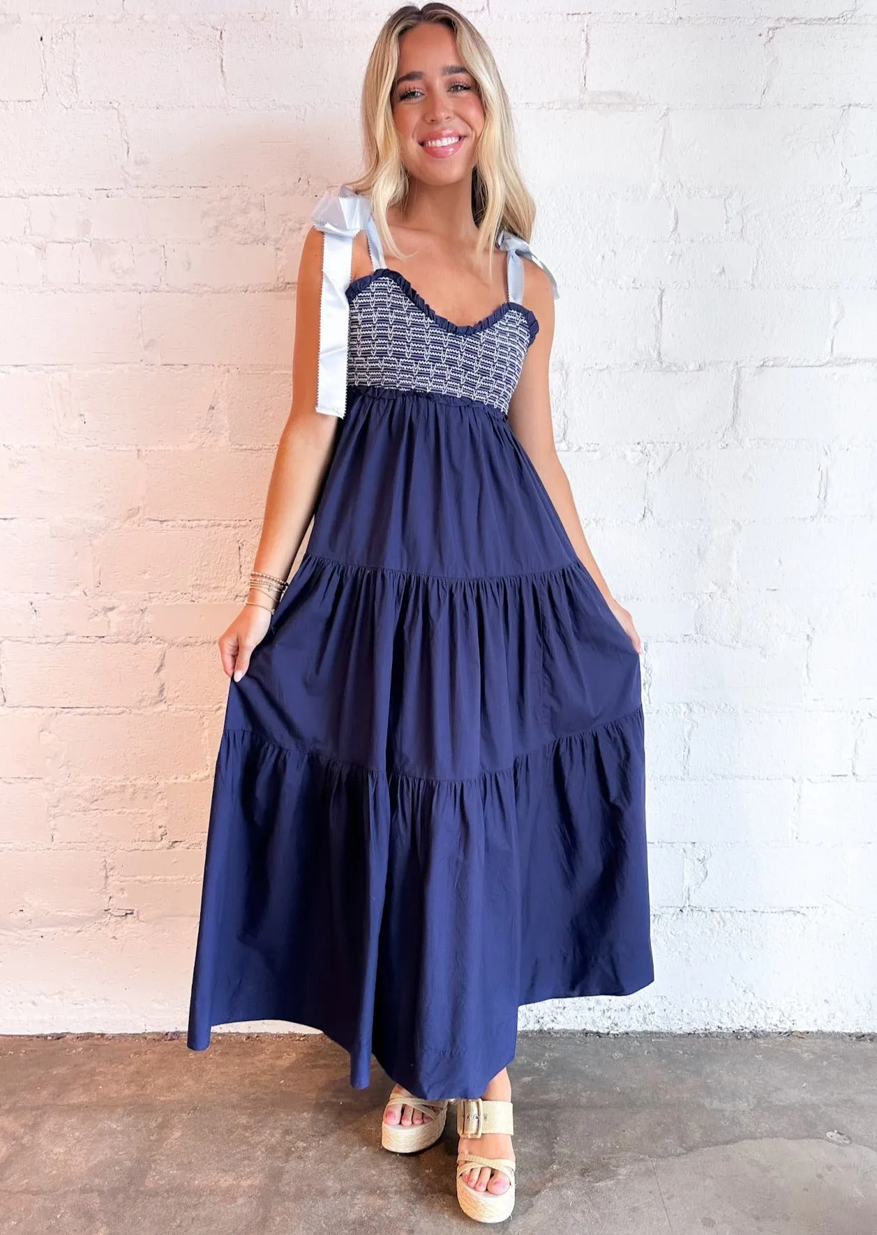 Free People Bluebell Solid Maxi Dress - Womens Elegant Summer Casual Wear, Flowy Sleeveless Design