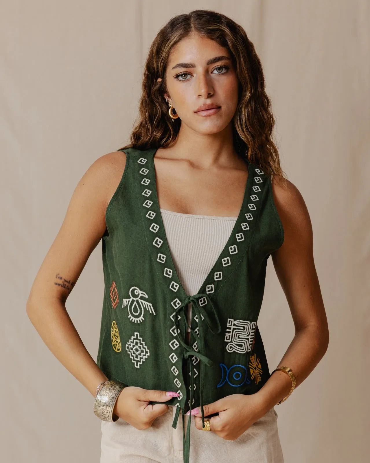 Freebird Vest Olive