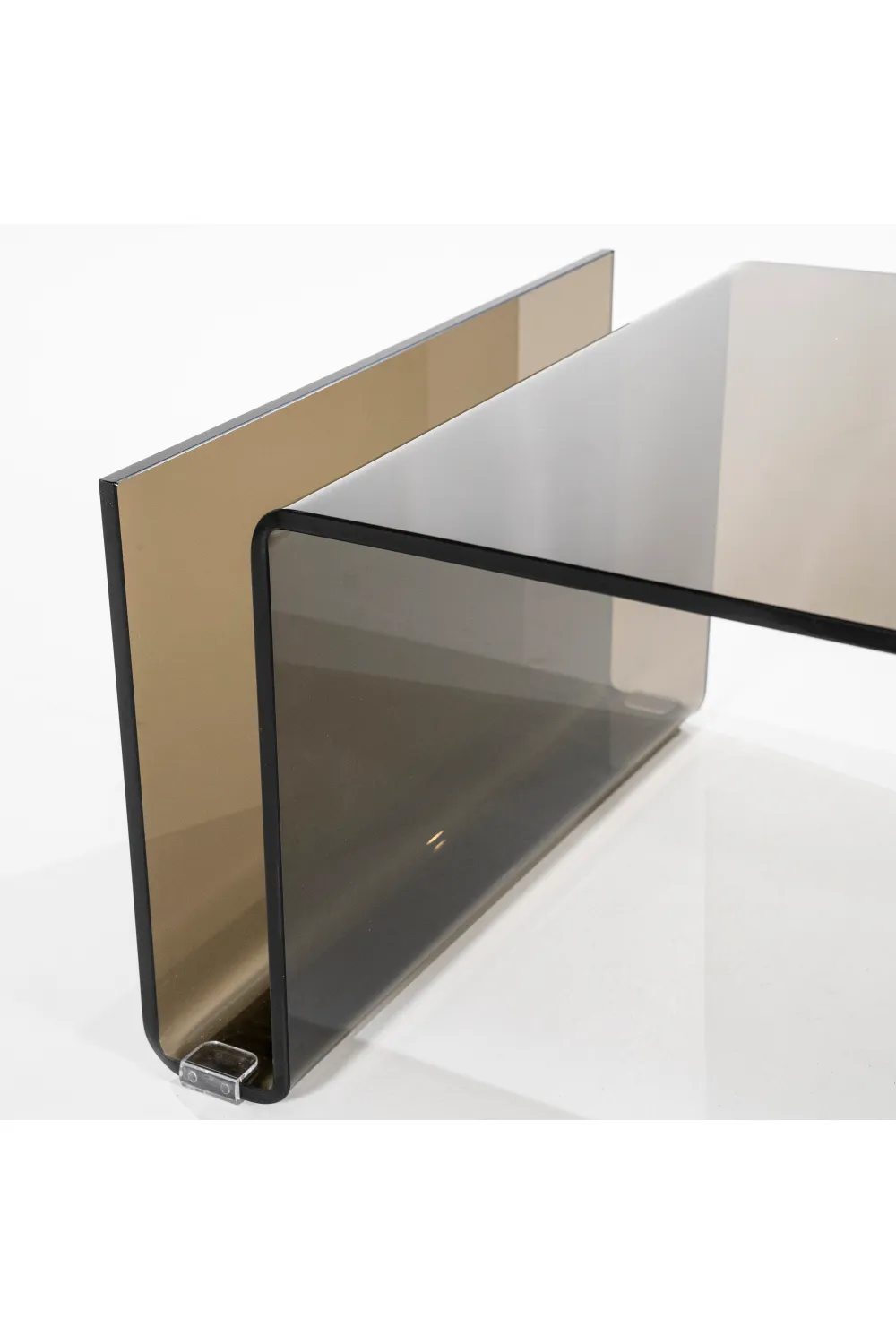 Glass Modern Side Table | By-Boo Shadow