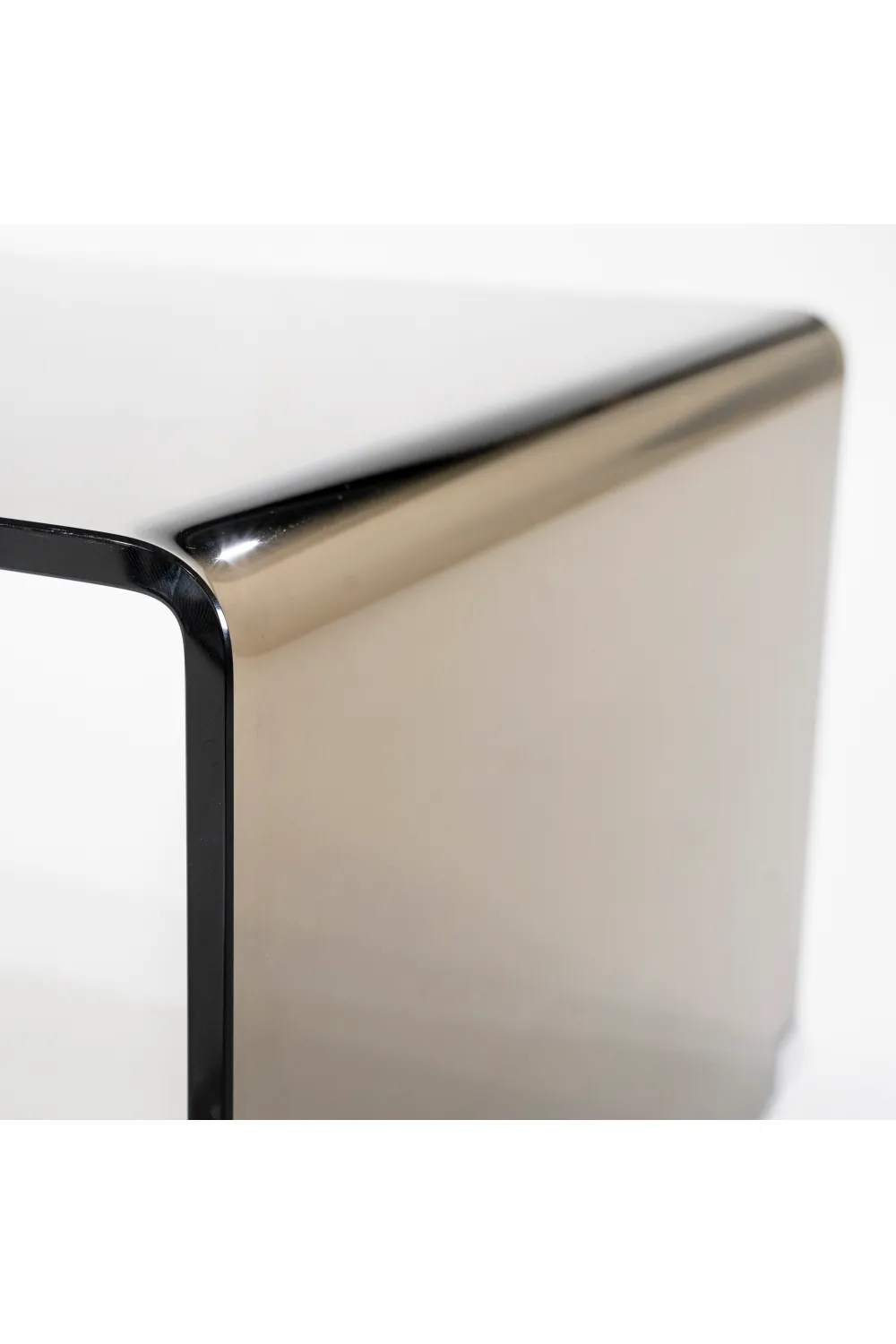 Glass Modern Side Table | By-Boo Shadow