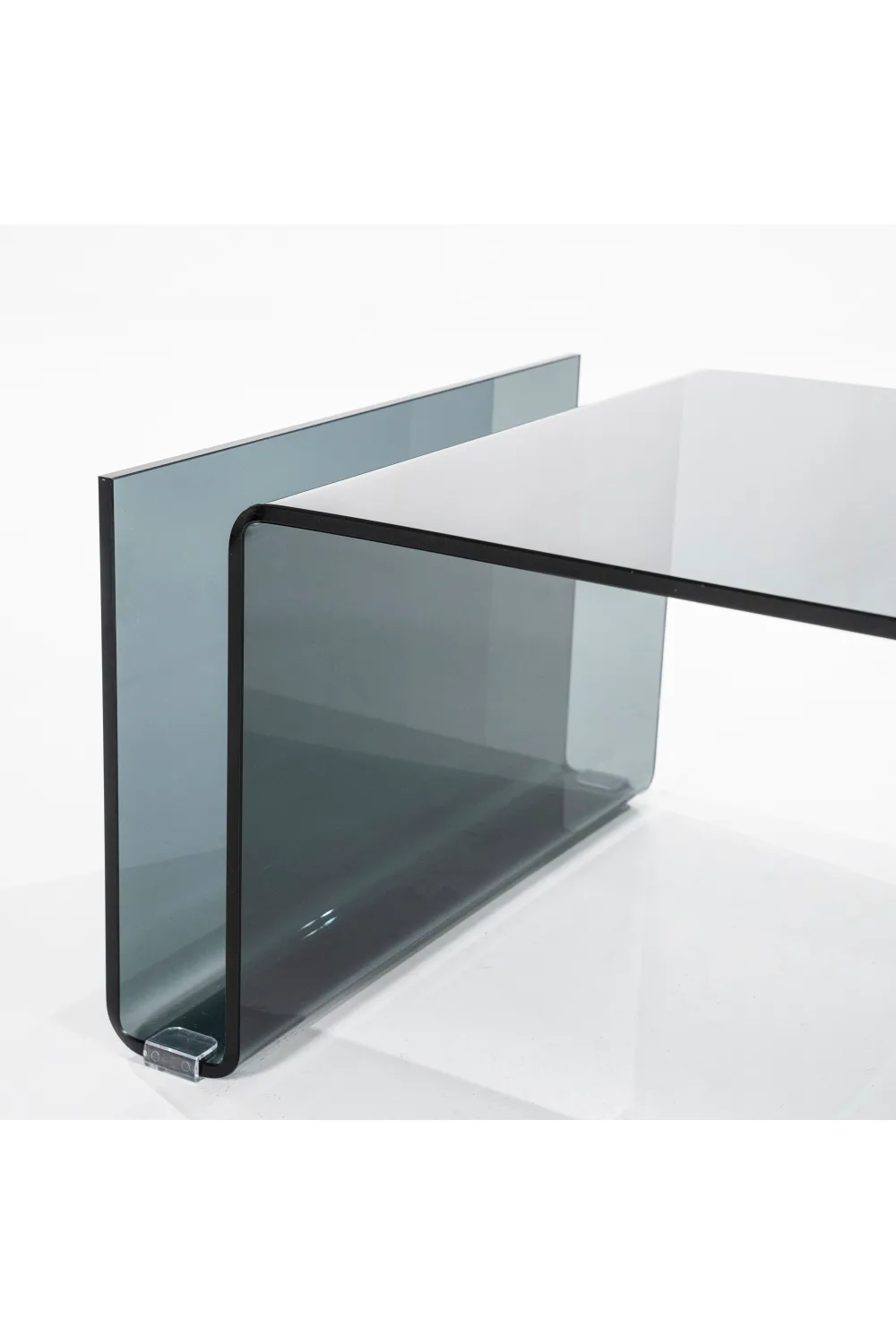 Glass Modern Side Table | By-Boo Shadow